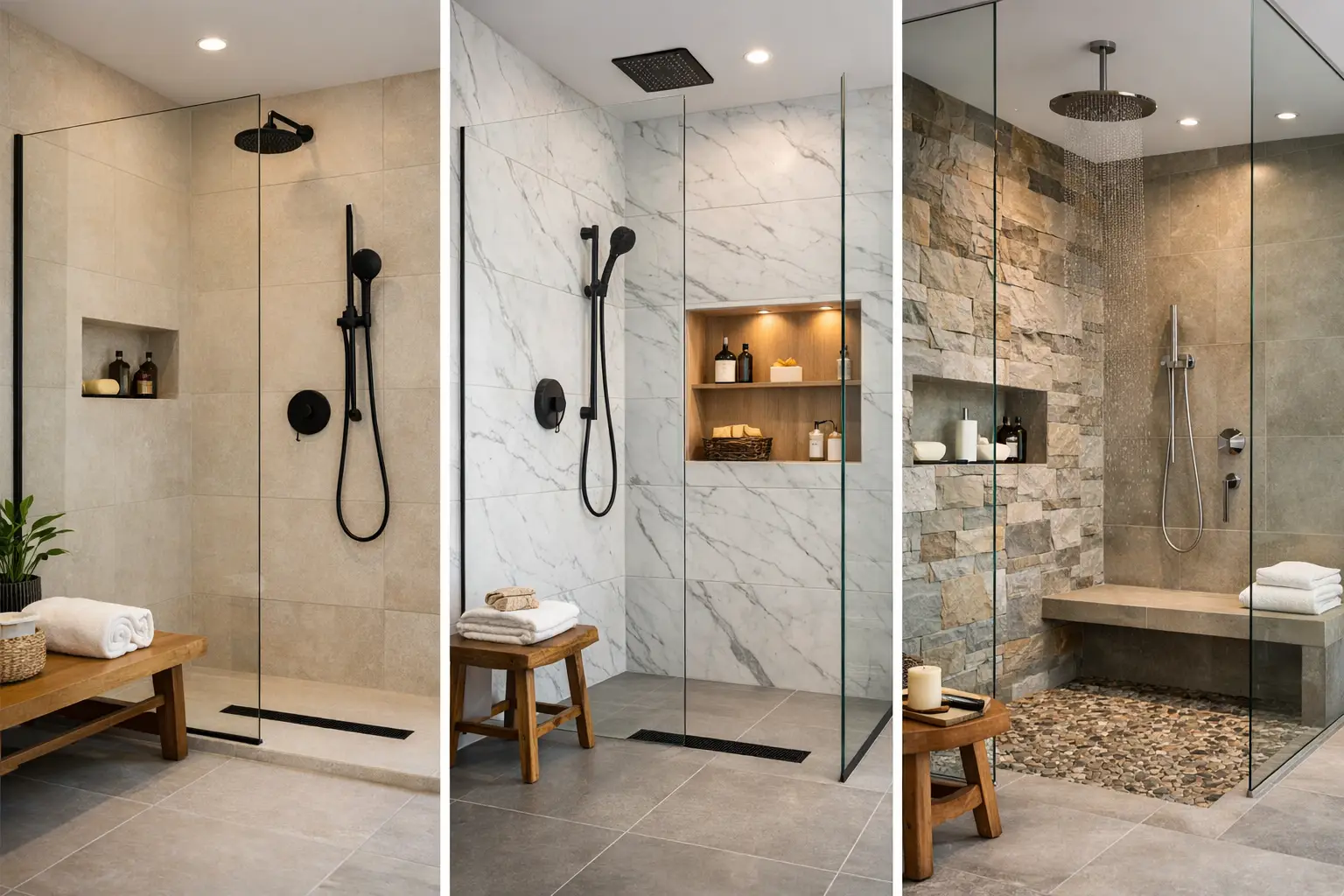 Walk In Offset Shower 12 Best Walk In Shower Ideas for Any Bathroom - Wearside Bathrooms